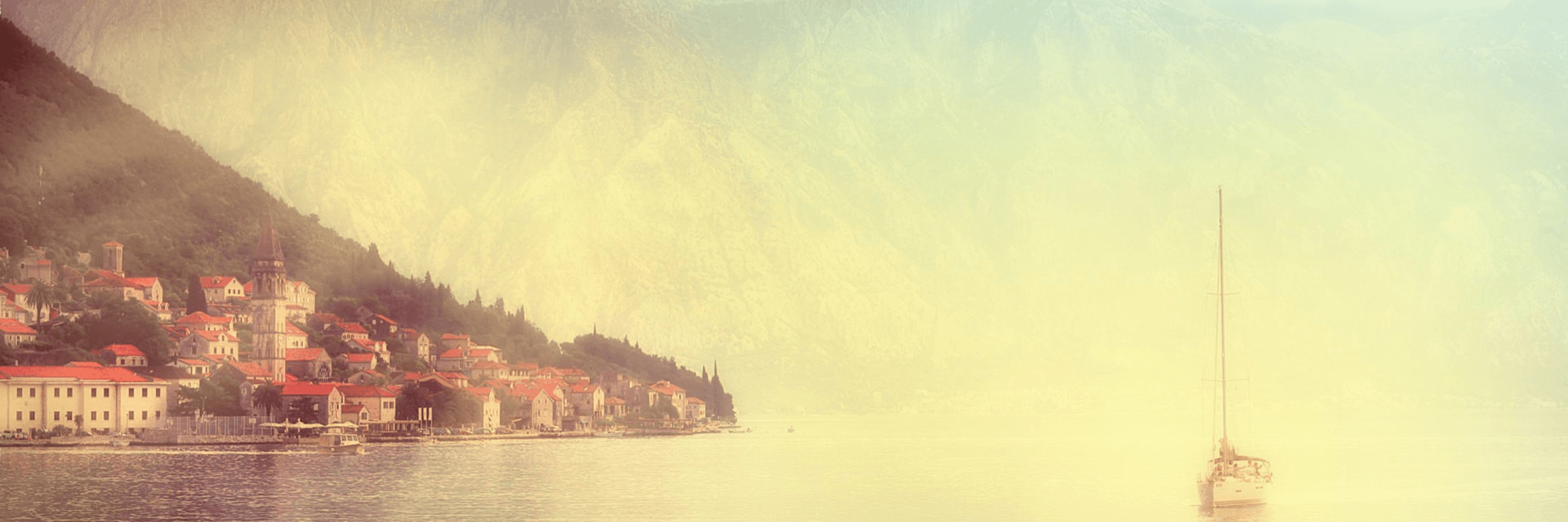 Top 5 Places in Montenegro background